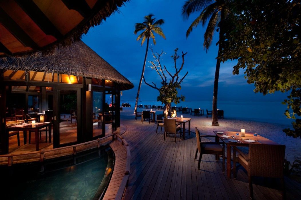 Hilton Maldives Iru Fushi Resort & Spa Dhigurah  Restaurant foto
